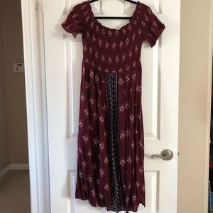Off the shoulder Maxi dress
